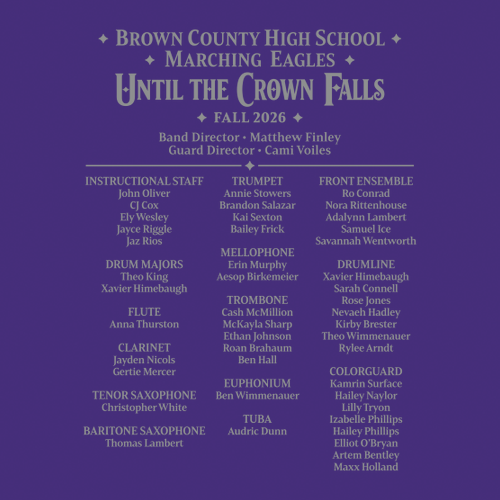 Until The Crown Falls Youth Hoodie -- Purple