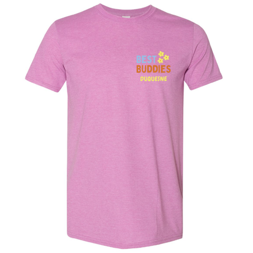 Best Buddies SoftStyle T-Shirt -- Heather Radiant Orchid