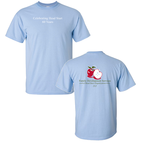 Gildan Ultra Cotton Basic T-Shirt -- Light Blue