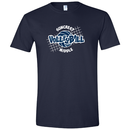 Gildan SoftStyle Fitted T-Shirt -- Navy