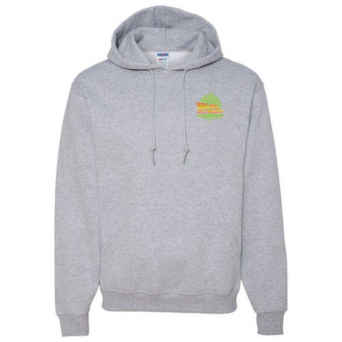 Mens/Unisex Jerzees 8 oz 50/50 Nublend Hooded Sweatshirt -- Athletic Heather