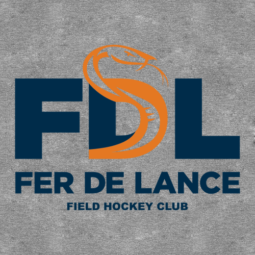 Ladies District Soft Fitted Perfect Tri Tee -- Grey Frost, U14