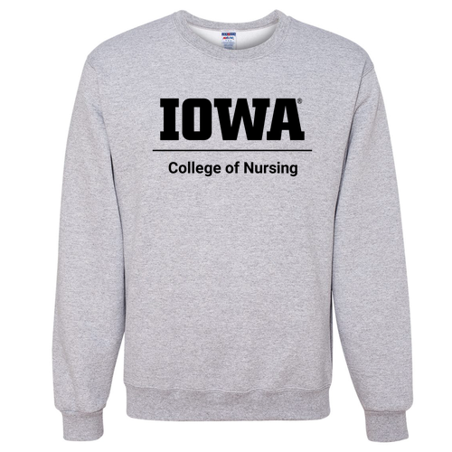 Jerzees 8 Oz., 50/50 Nublend Fleece Crew -- Ash