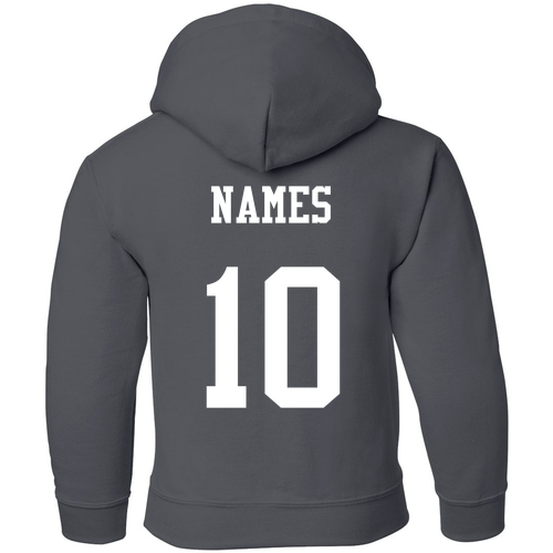 Youth Gildan Charcoal Hoodie