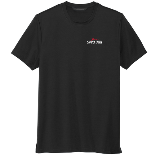 Stretch Jersey Crew -- Deep Black