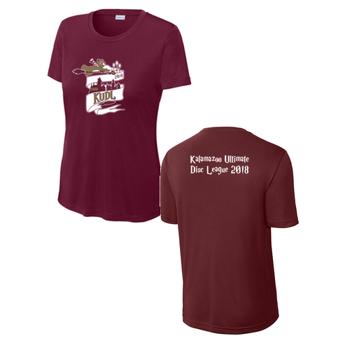Potter Bear 2018 Sport Tek Ladies Competitor Tee -- Cardinal