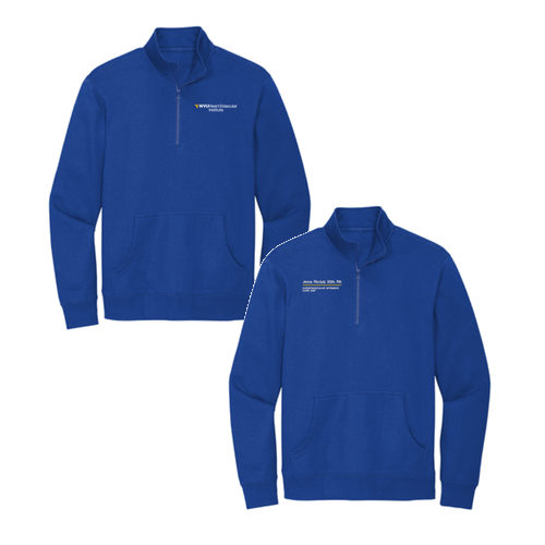 District V.I.T. Fleece 1 / 4-Zip -- Deep Royal