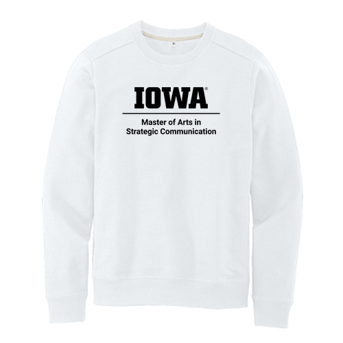 District Re-Fleece Crew -- White