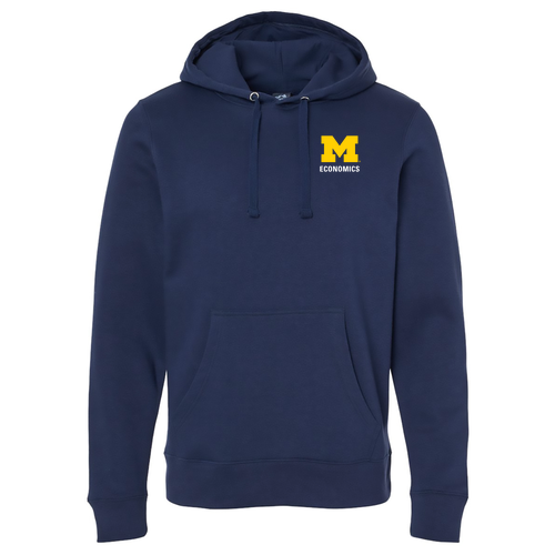 J America Soft BTB Fleece Hooded Sweatshirt -- True Navy
