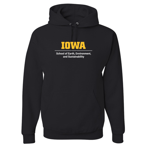 Jerzees 8 oz 50/50 Nublend Adult Hooded Sweatshirt -- Black