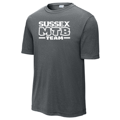 Sport Tek Ladies Competitor Tee -- Iron Grey Heather