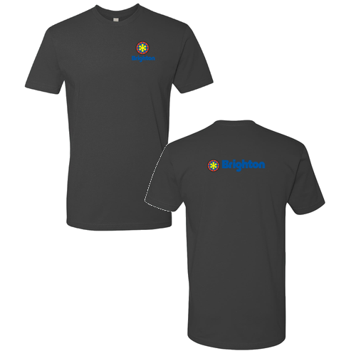 Brighton Logo 2 Full color -- Short Sleeve Heavy Metal