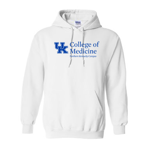 Gildan Heavy Blend Hooded Sweatshirt -- White