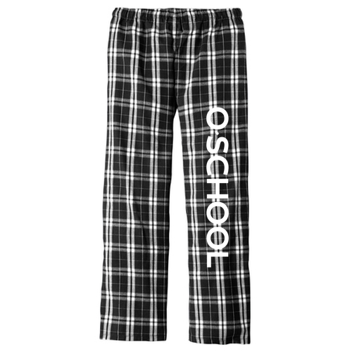District Flannel Plaid Pant -- Black