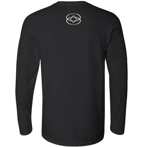 Gildan Softstyle Longsleeve T Shirt -- Black