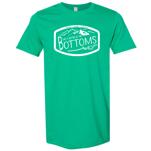Gildan SoftStyle Fitted T-Shirt -- Kelly Green