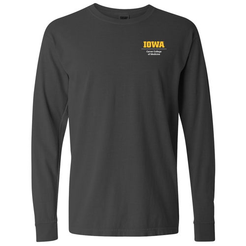 Comfort Colors Ringspun Long Sleeve Tee -- Pepper