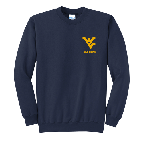 Port and Company Classic Crewneck Sweatshirt Screen Printed -- Navy