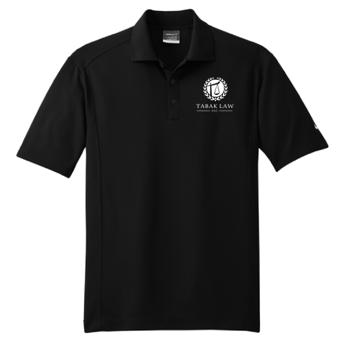 Nike Golf Dri Fit Classic Sport Shirt -- Black