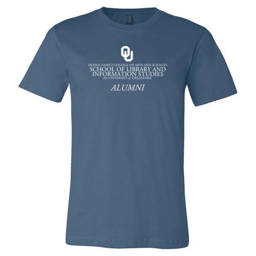 Bella Canvas Unisex Jersey T-Shirt Alumni -- Steel Blue