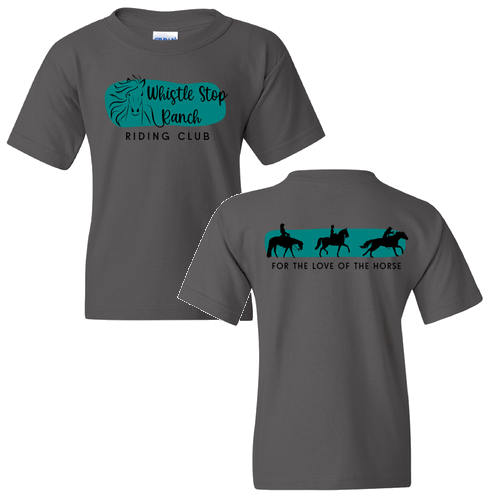 Heavy Cotton Basic Youth T-Shirt -- Charcoal