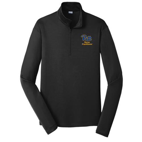 Sport-Tek PosiCharge Competitor Quarter Zip Pullover -- Black