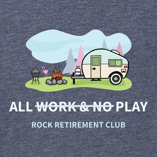 All Play T-Shirt -Vintage Navy
