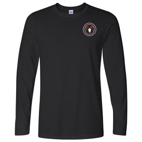 Gildan Softstyle Longsleeve T Shirt -- Black