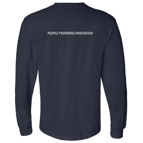 Unisex Gildan DryBlend 50/50 Longsleeve T-Shirt -- Navy