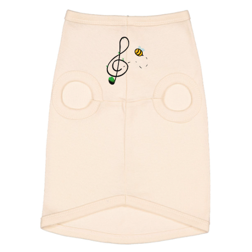 Doggie Skins Baby Rib Tank -- Natural