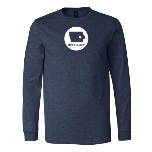 Bella+Canvas Unisex Heather Cvc Long Sleeve Tee- Heathers -- Heather Navy