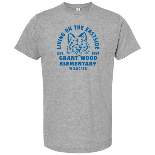 Tultex Unisex Ultra Blend Tee -- Heather Grey