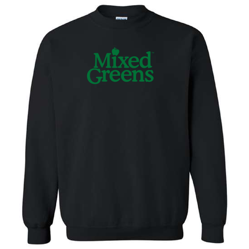 Adult Gildan Heavy Blend Crew Neck Sweatshirt -- Black