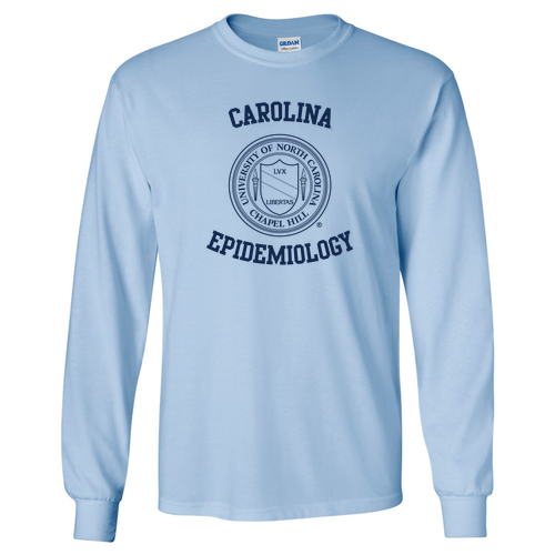 Gildan Ultra Cotton Longsleeve Basic T-Shirt -- Carolina Blue
