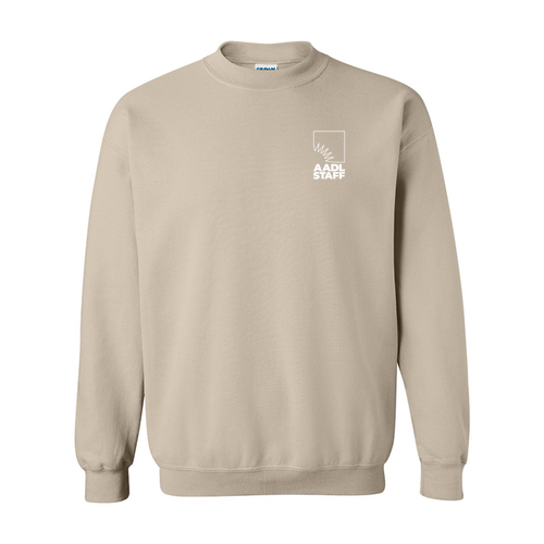 Regular Gildan Heavy Blend Crewneck Sweatshirt -- Sand