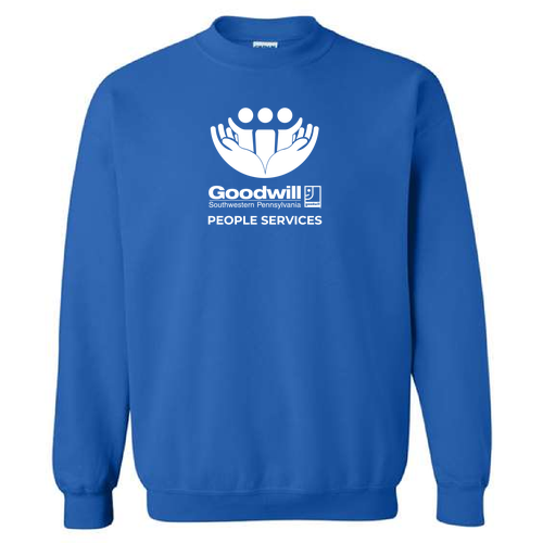 Gildan Heavy Blend Crew Neck Sweatshirt -- Royal
