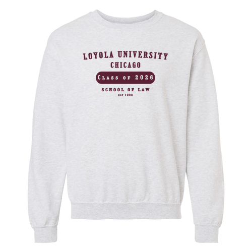 Class of 2026 Crewneck Sweatshirt -- Ash