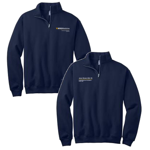 Jerzees 1/4 Zip Cadet Sweatshirt -- J Navy