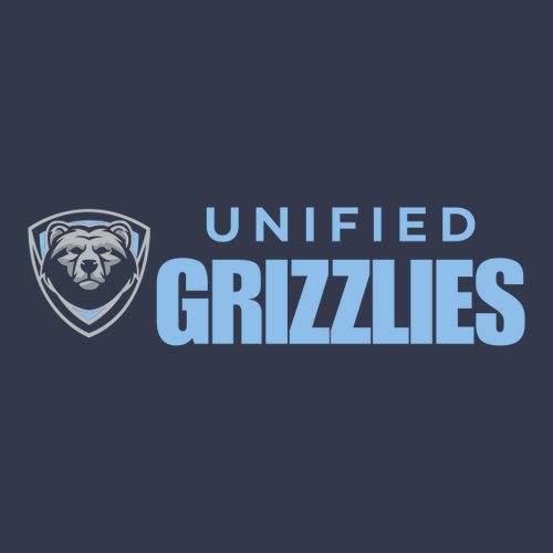 Youth Navy Grizzlies Tee