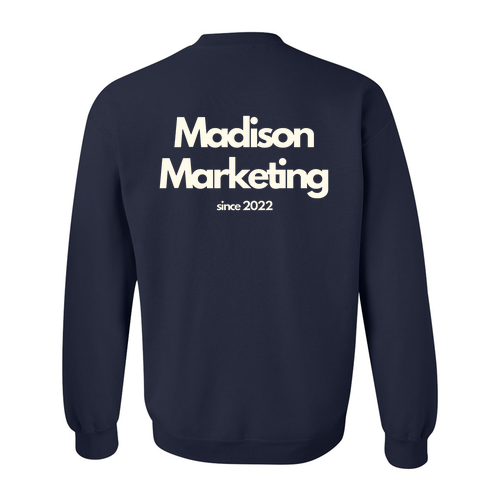 Gildan Heavy Blend Crew Neck Sweatshirt -- Navy