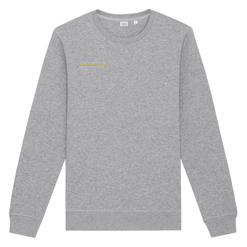 Stanley/Stella Unisex Roller Crewneck Sweatshirt -- Heather Grey