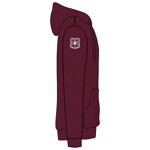 Port and Company Core Fleece Pullover Hooded Sweatshirt -- Maroon