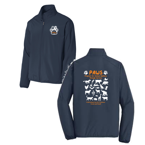 Port Authority Zephyr Windbreaker Full-Zip Jacket -- Dress Blue Navy