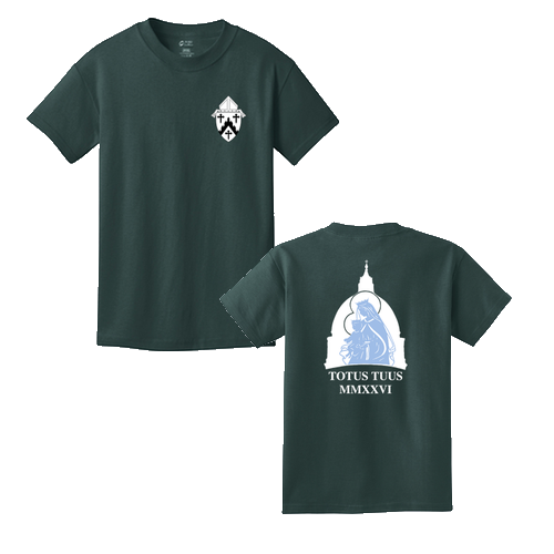 Port and Company Youth 5.4oz T Shirt -- Dark Green