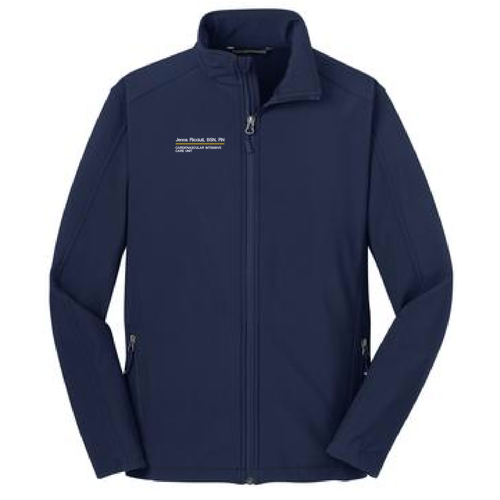 Port Authority Core Soft Shell Jacket -- Dress Blue Navy