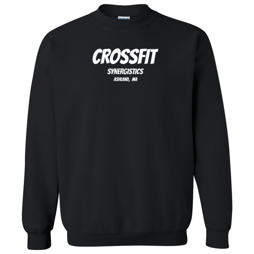 Gildan Heavy Blend Crew Neck Sweatshirt --CrossFit  Black