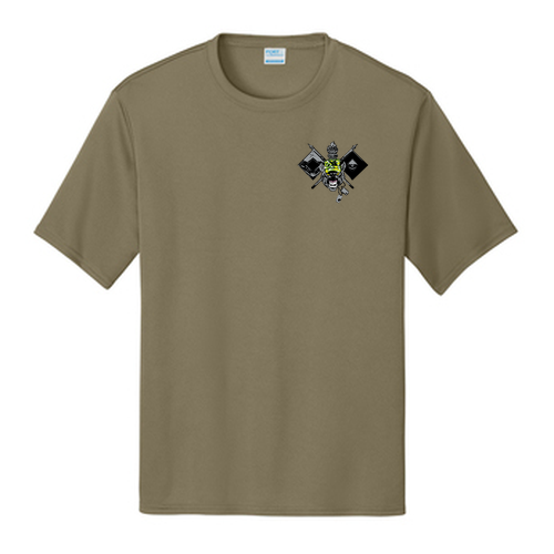 Port and Company Essential Performance Tee -- Coyote Brown