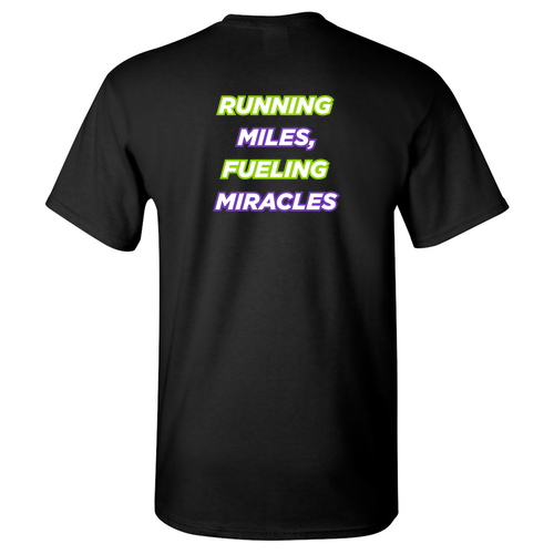 Runner Gildan Heavy Cotton Basic T-Shirt -- Black