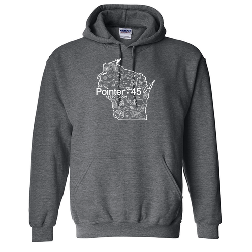 Gildan Heavy Blend Hooded Sweatshirt -- Dark Heather