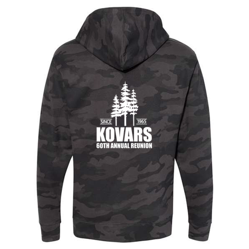 Independent Trading Midweight Hooded Sweatshirt -- Black Camo